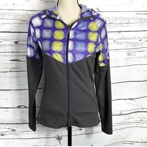 Nike DRI-FIT hooded running jacket sweatshirt